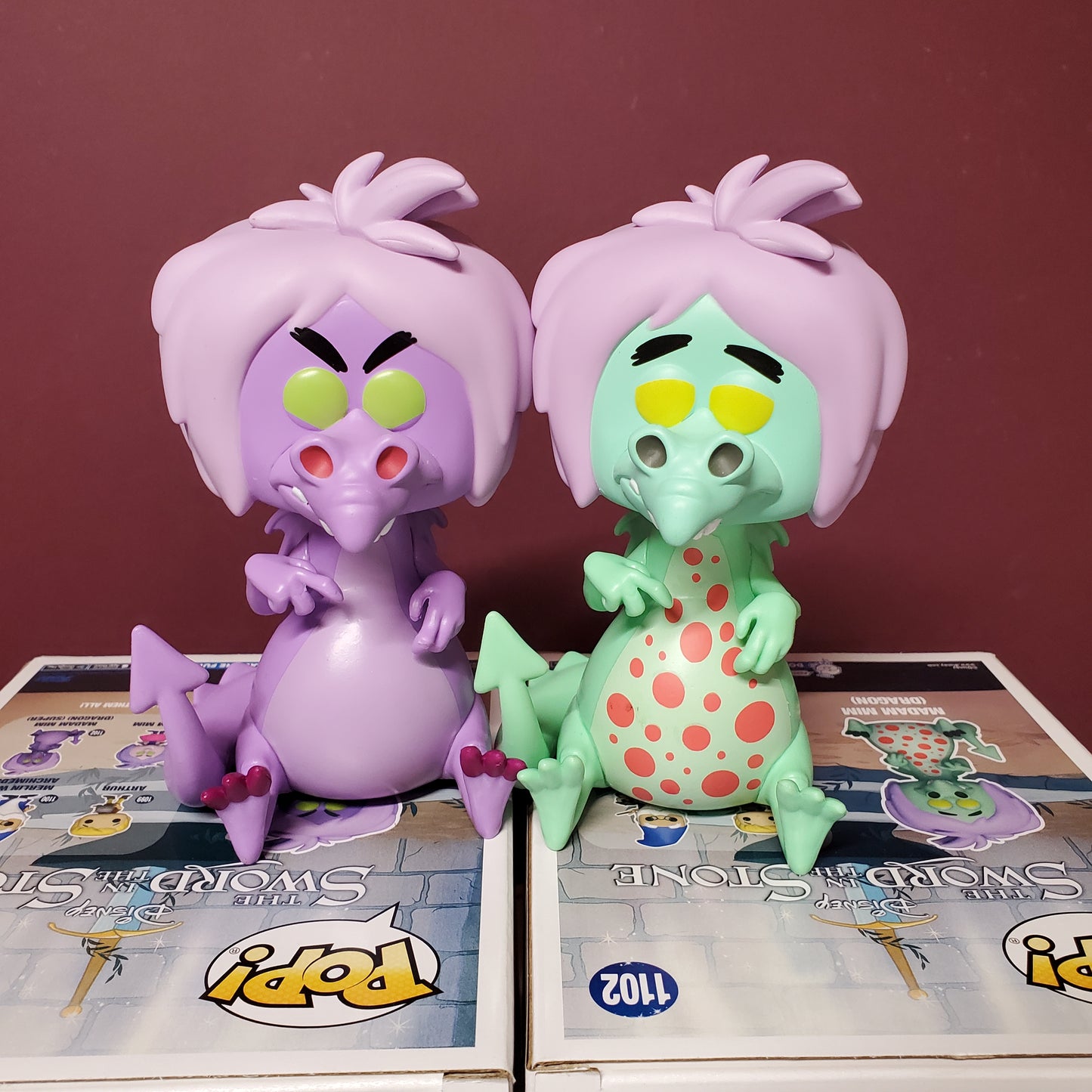 Disney Sword in the Stone - Madam Mim Dragon #1102 - Funko Pop! Vinyl Figure