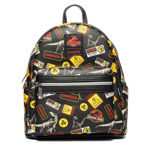 jurassic park mini backpack Jurassic Park - Warning Signs