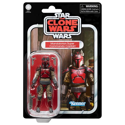 Star Wars: The Clone Wars - Mandalorian Super Commando Captain Action Figure