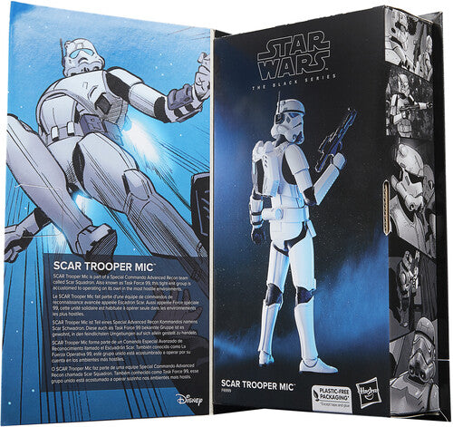 PREORDER Star Wars The Black Series SCAR Trooper Mic Action Figure limit one