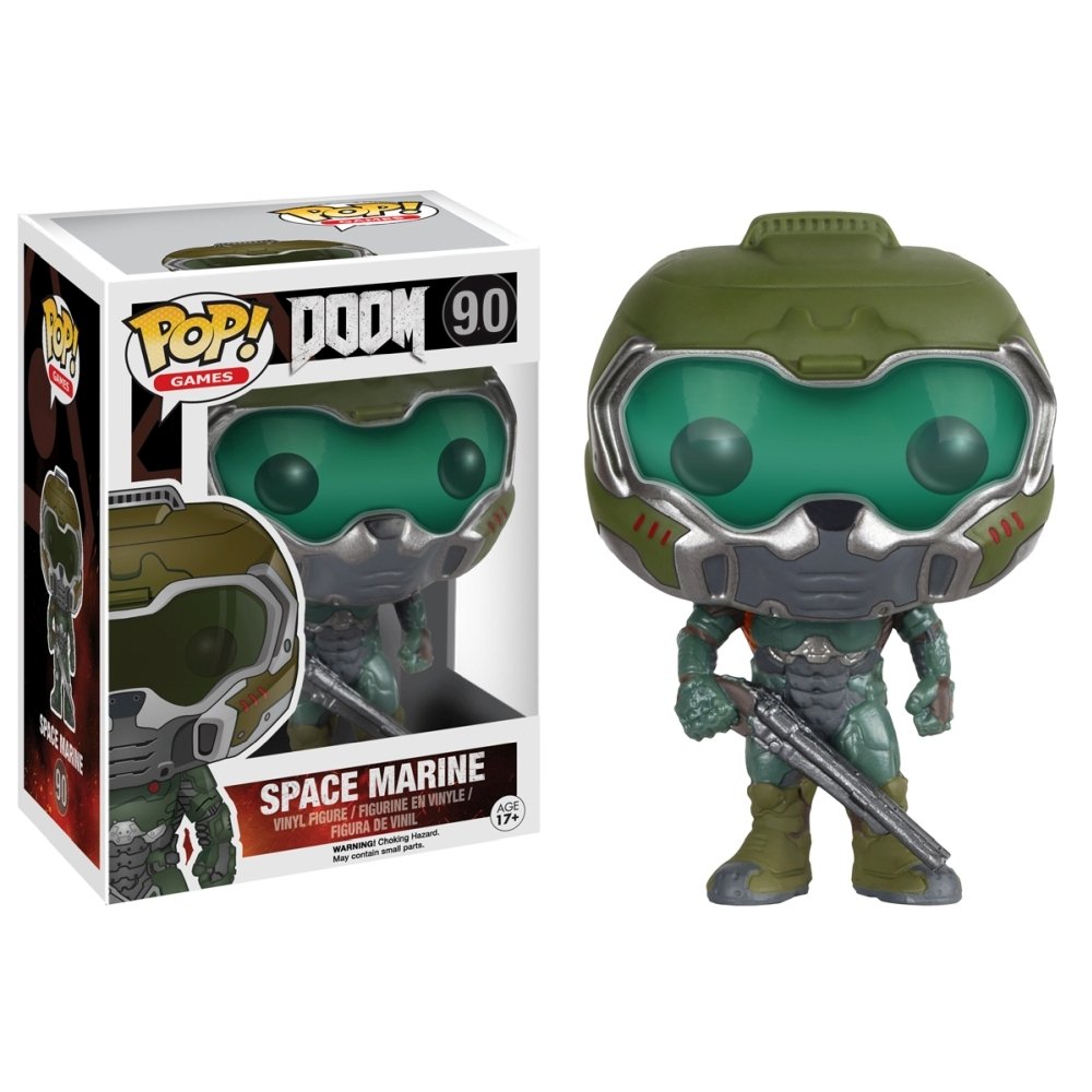Doom Hero Space Marine 90 Funko Pop! Vinyl (Video games)