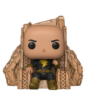 Black Adam on Throne # 1239 - DC Comics Deluxe Funko Pop! Vinyl Figure