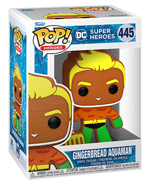 DC Comics - Gingerbread Aquaman #445 - Funko Pop! Vinyl Figure