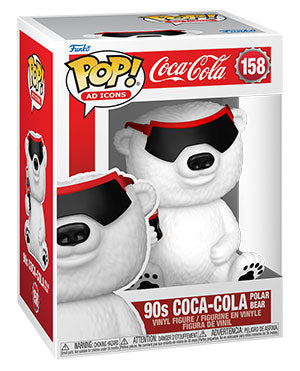 Ad Icons - 90s Coca-Cola Polar Bear #158 - Funko Pop! Vinyl Figure