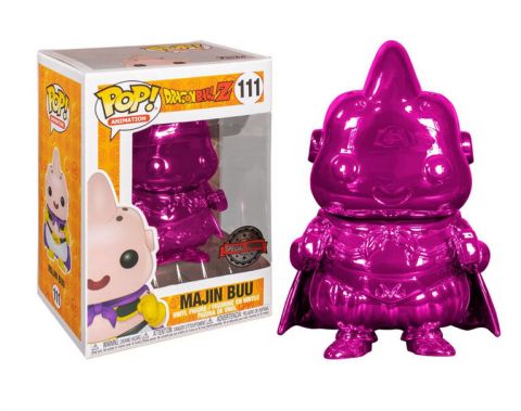 Dragon Ball Z: Majin Buu (Chrome Pink) exclusive Funko Pop! Vinyl figure anime