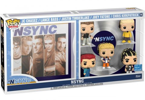 *Nsync Debut Deluxe Figure exclusive Album Funko Pop! Vinyl Figure (Rocks)