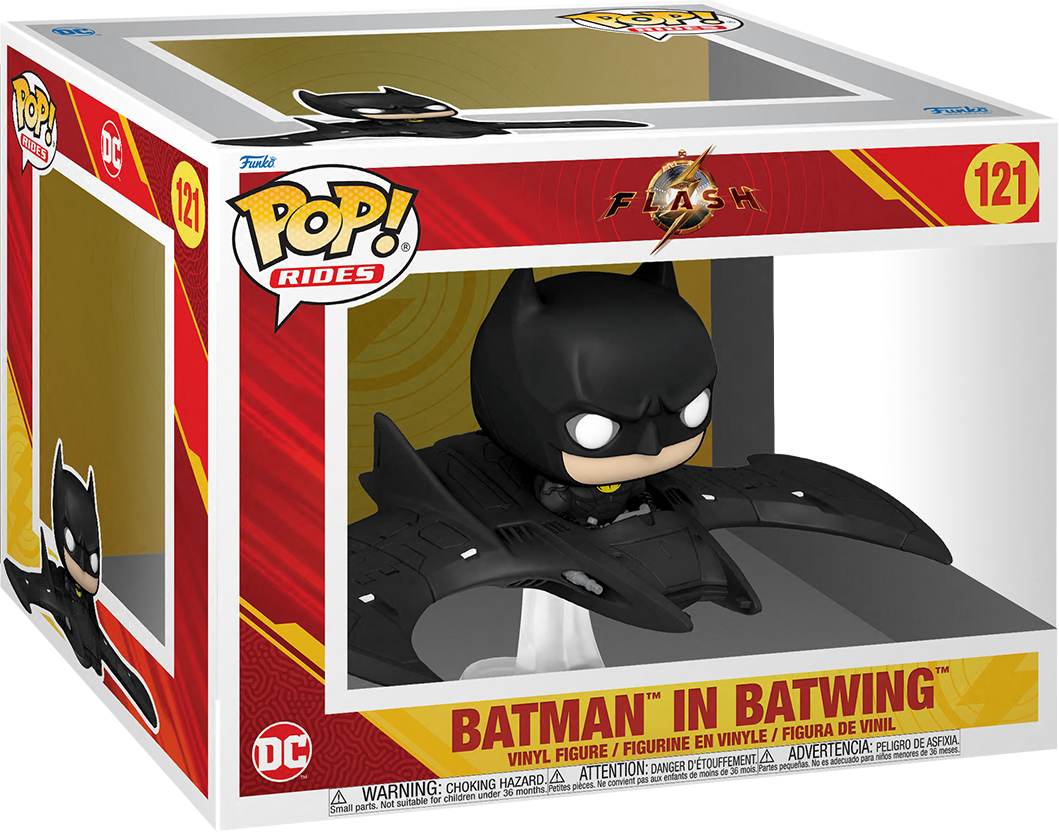 The Flash - Batman in Batwing #121 - Funko Pop! Ride – Tall Man Toys &  Comics