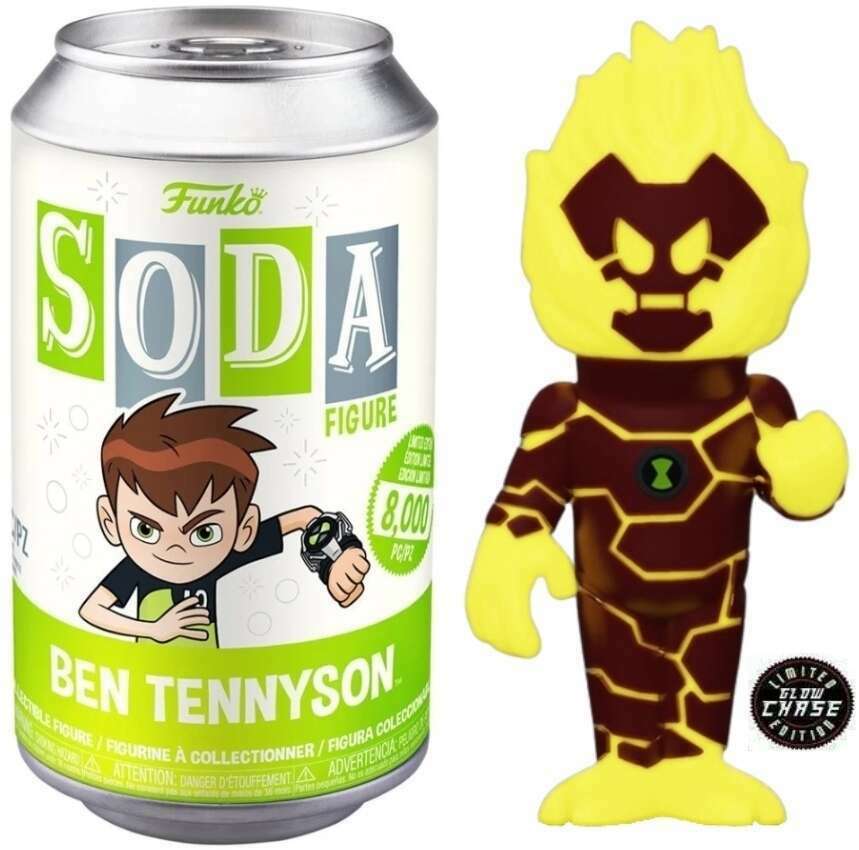 Ben 10 - Ben Tennyson - Sealed Mystery Soda Figure Funko - LIMIT 6