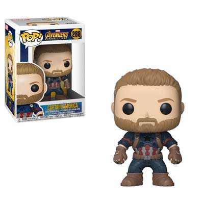 Marvel Avengers: Infinity War - Captain America #288 - Funko Pop! Vinyl Figure