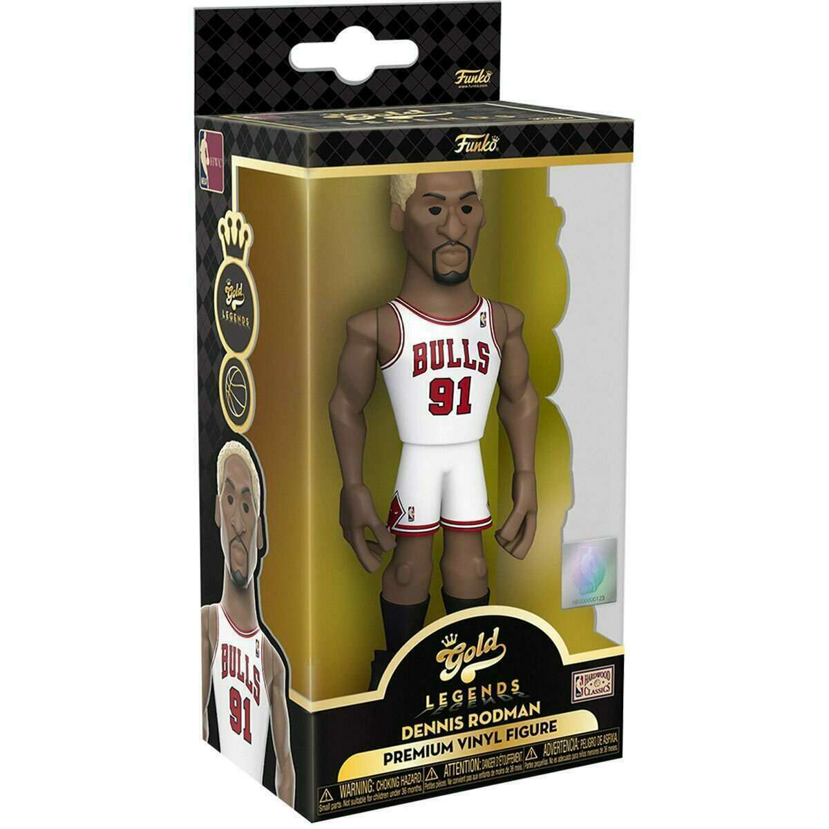 Funko Gold 5" NBA: Chicago Bulls Dennis Rodman Vinyl Figure