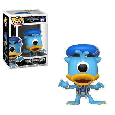 Kingdom Hearts III - Donald (Monster's Inc.) #410 - Funko Pop! Vinyl Figure (Video Games)