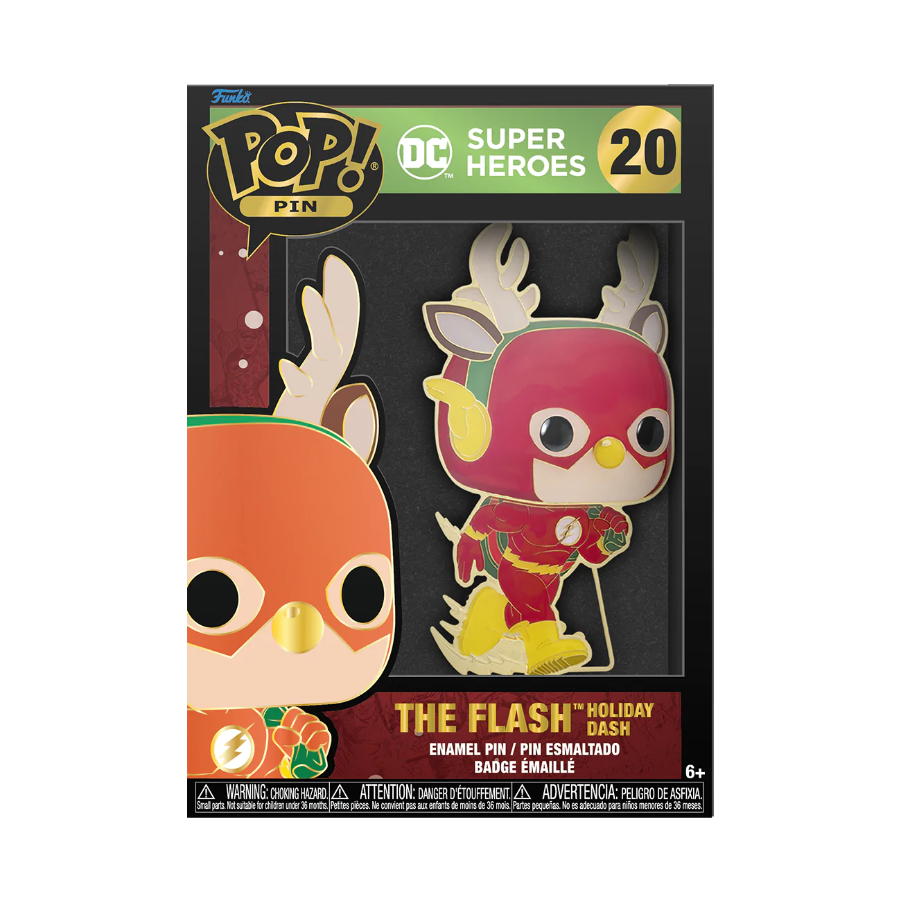 DC Comics - Holiday Flash #20 - Funko Pop! Pin