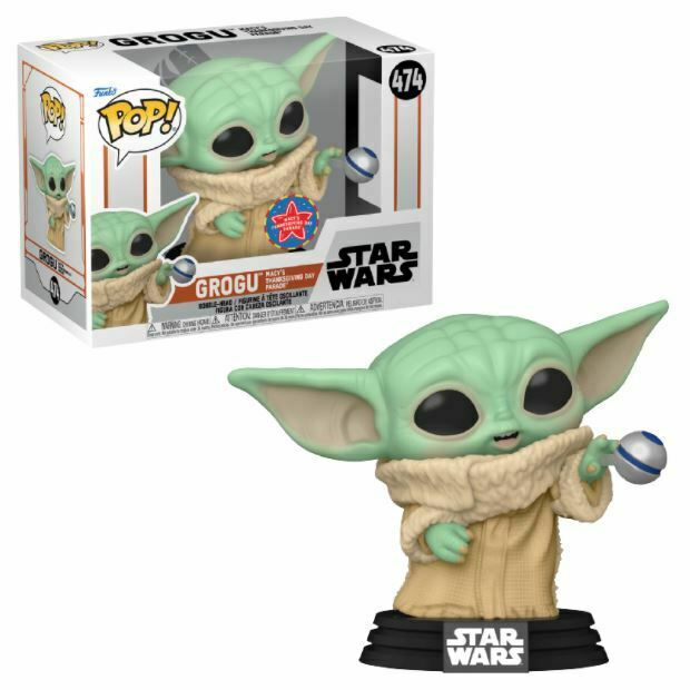 Star Wars Grogu 474 exclusive thanksgiving day parade Exclusive Pop! Vinyl figure