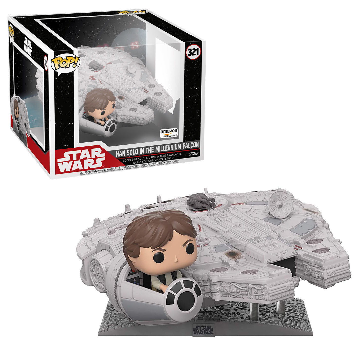 Star Wars - Millennium Falcon #321 - Exclusive Funko Pop! Vinyl Figure | Tall Man Toys