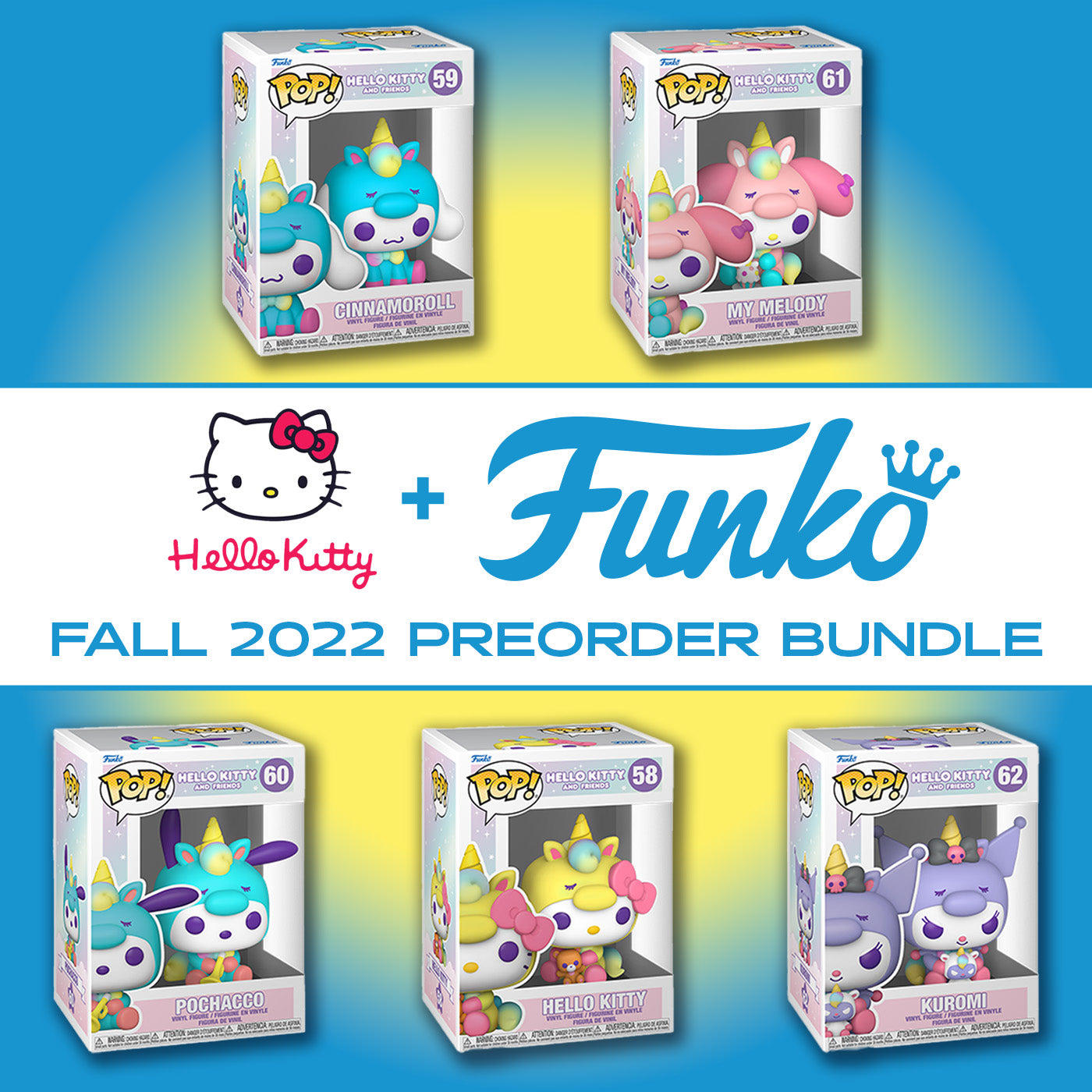 Hello Kitty and Friends Funko Pop! Vinyl Figures (Cartoon)