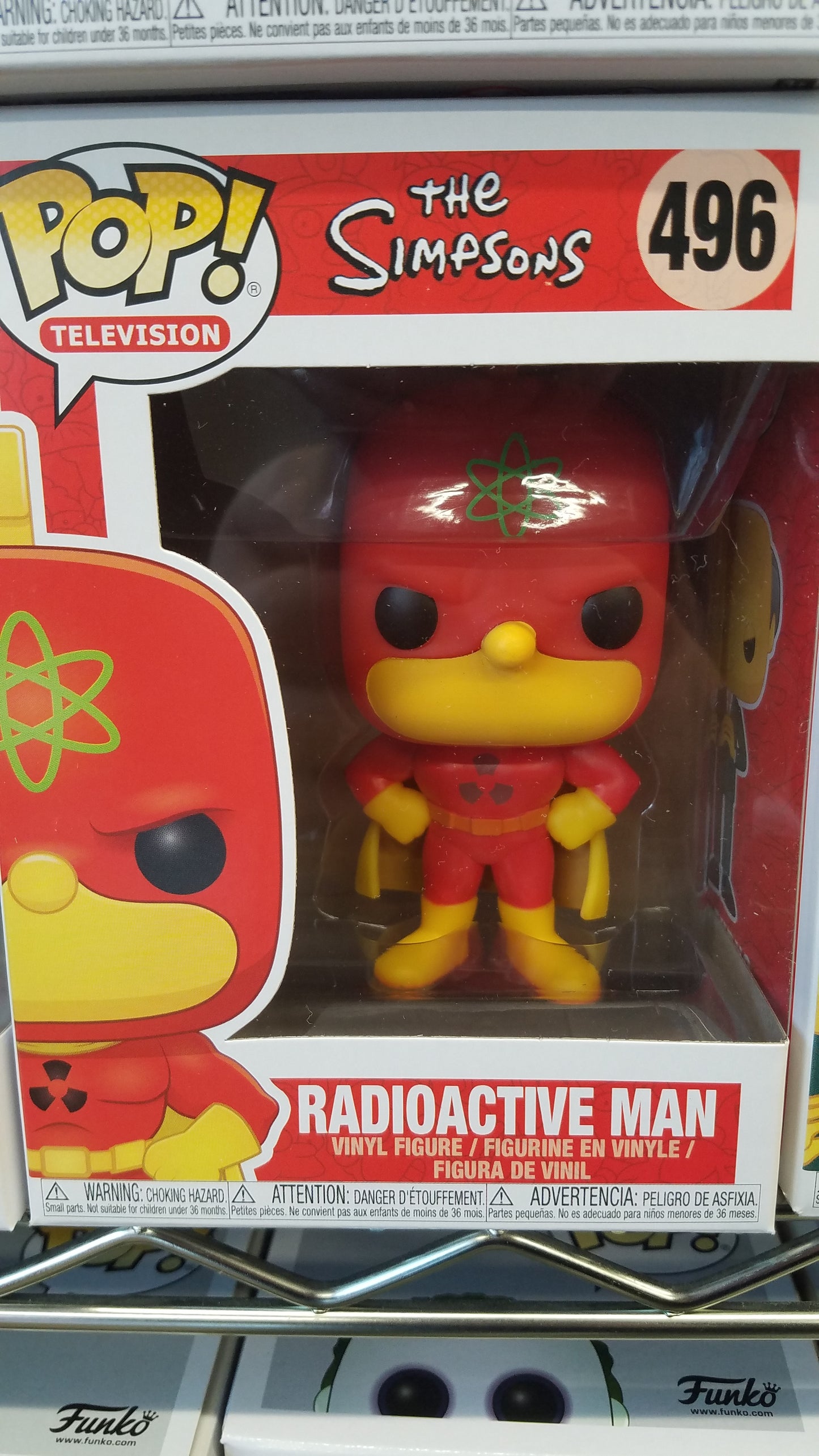 Simpsons - Radioactive Man #496 - Funko Pop! Vinyl Figure (cartoon)