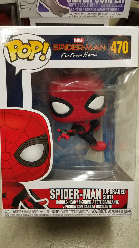 Marvel - Spider-Man Upgraded Suit #470 - Funko Pop! Vinyl Figure