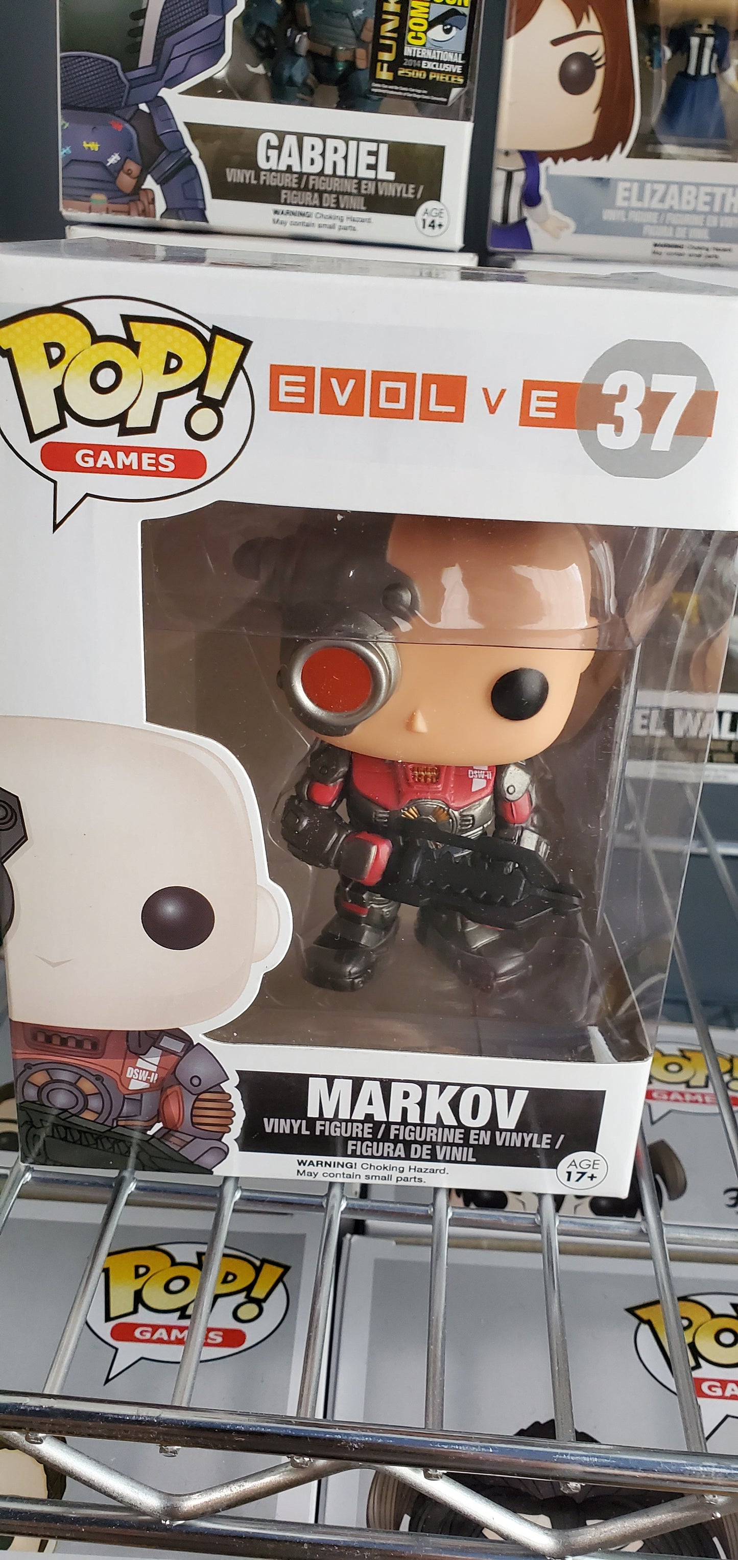 Evolve Markov 37 Funko Pop! Vinyl figure video games