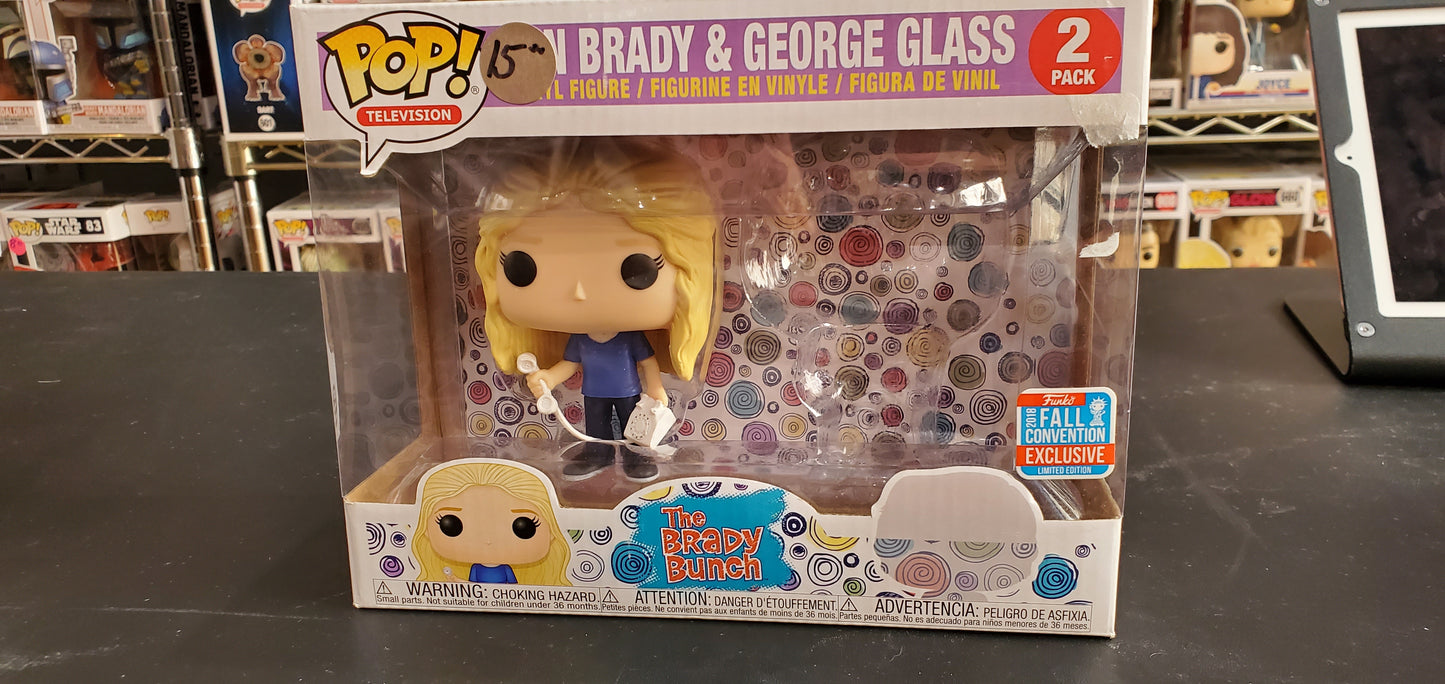 Brady Bunch - Jan Brady and George Glass Funko Pop! Vinyl figure store