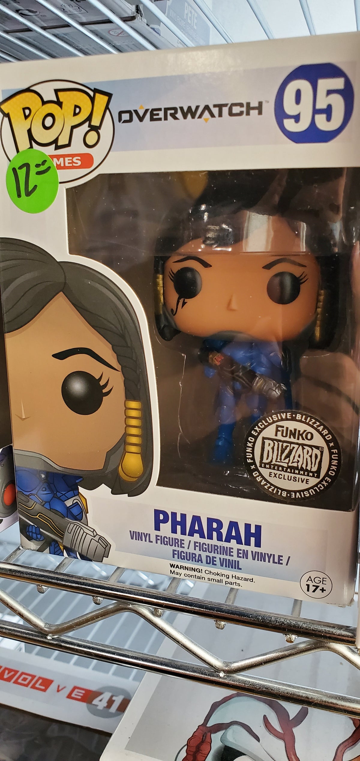 Overwatch Pharah 95 Blizzard Con exclusive Funko Pop! Vinyl Figure games