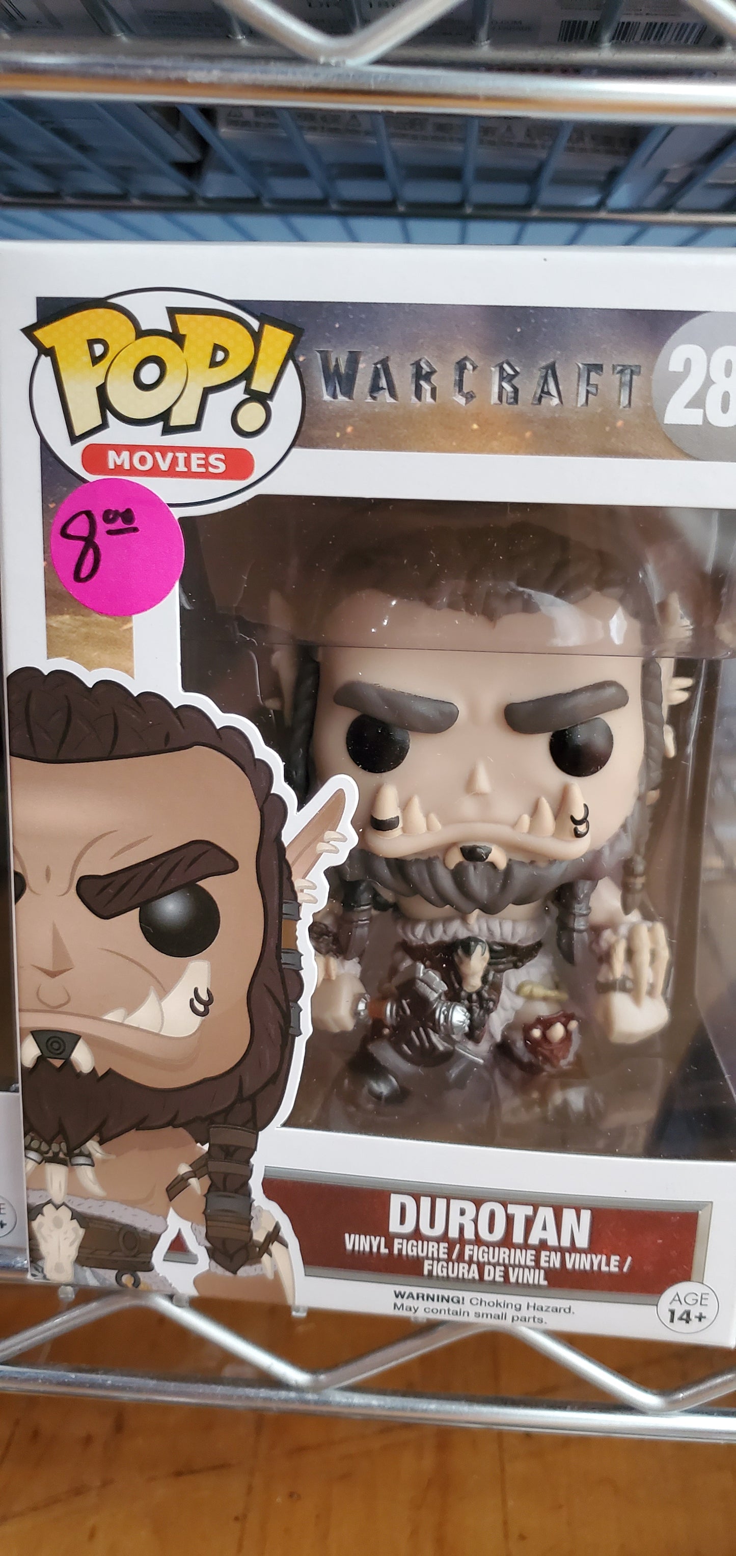 Warcraft Durotan Funko Pop! Vinyl figure anime
