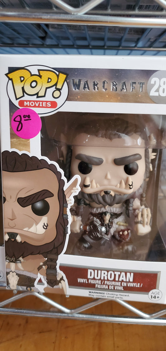 Warcraft Durotan Funko Pop! Vinyl figure anime