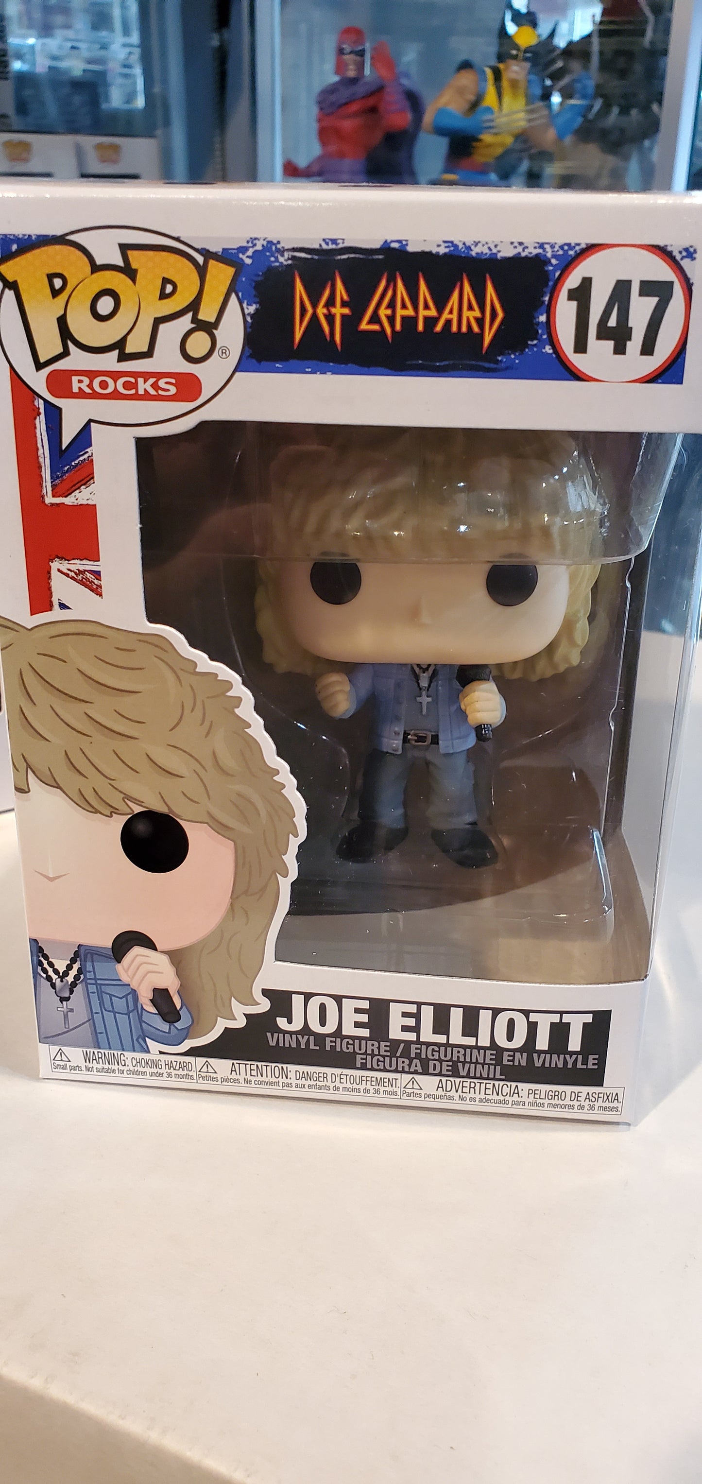 Def Leppard - Joe Elliott Funko Pop! Vinyl figure rocks