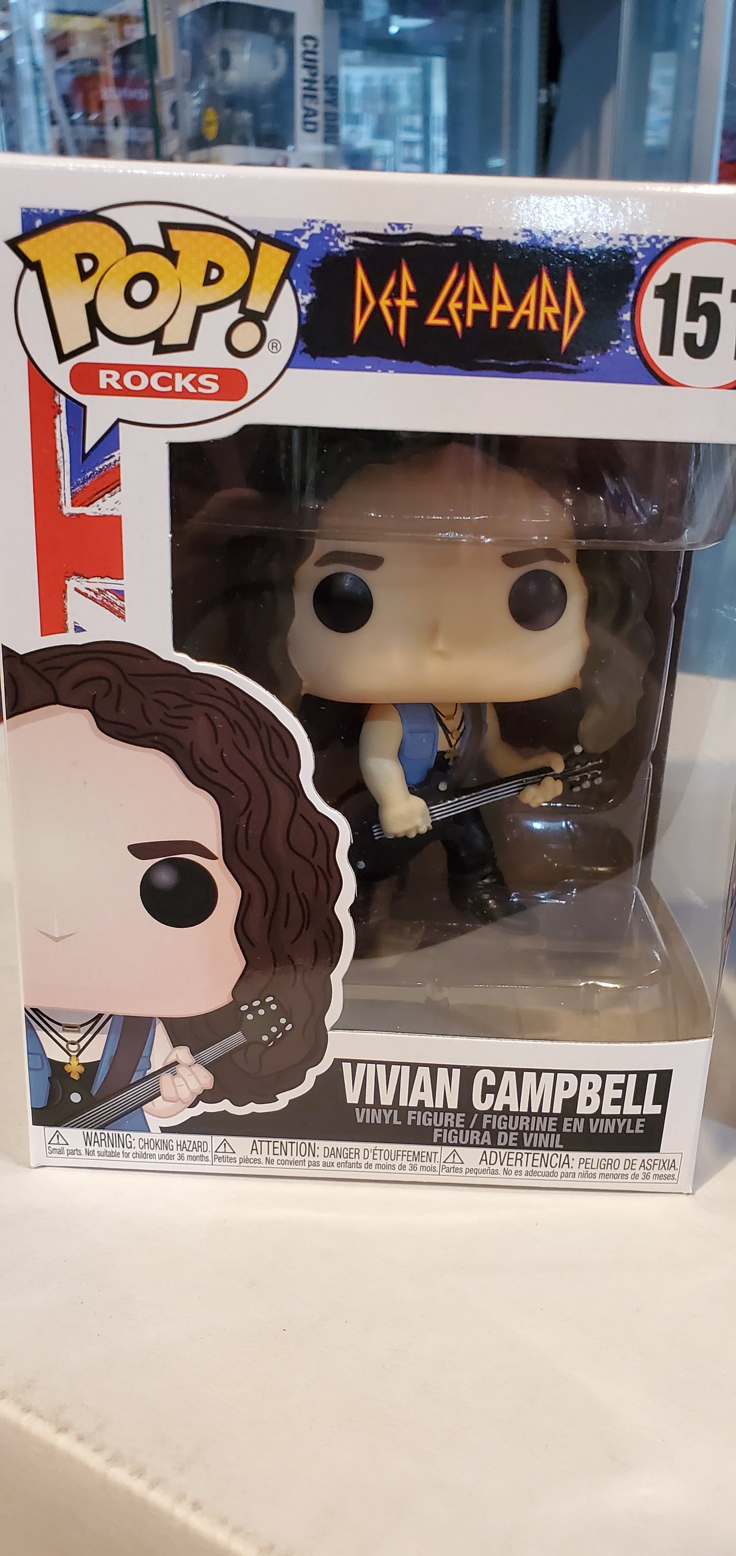 Def Leppard - Vivian Campbell Funko Pop! Vinyl figure rocks