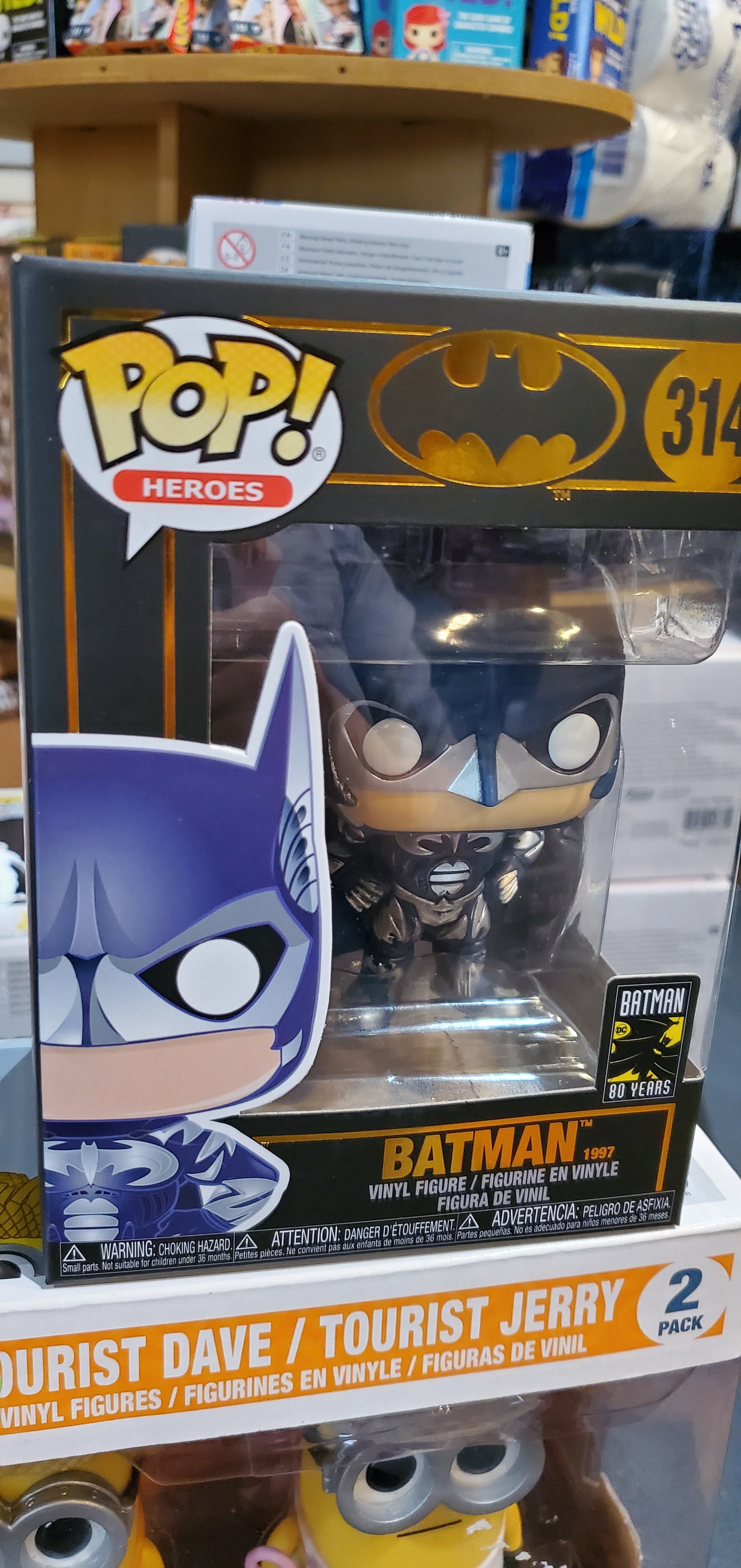 Batman #314 80th 1997 George Clooney Funko Pop! Vinyl figure dc comics