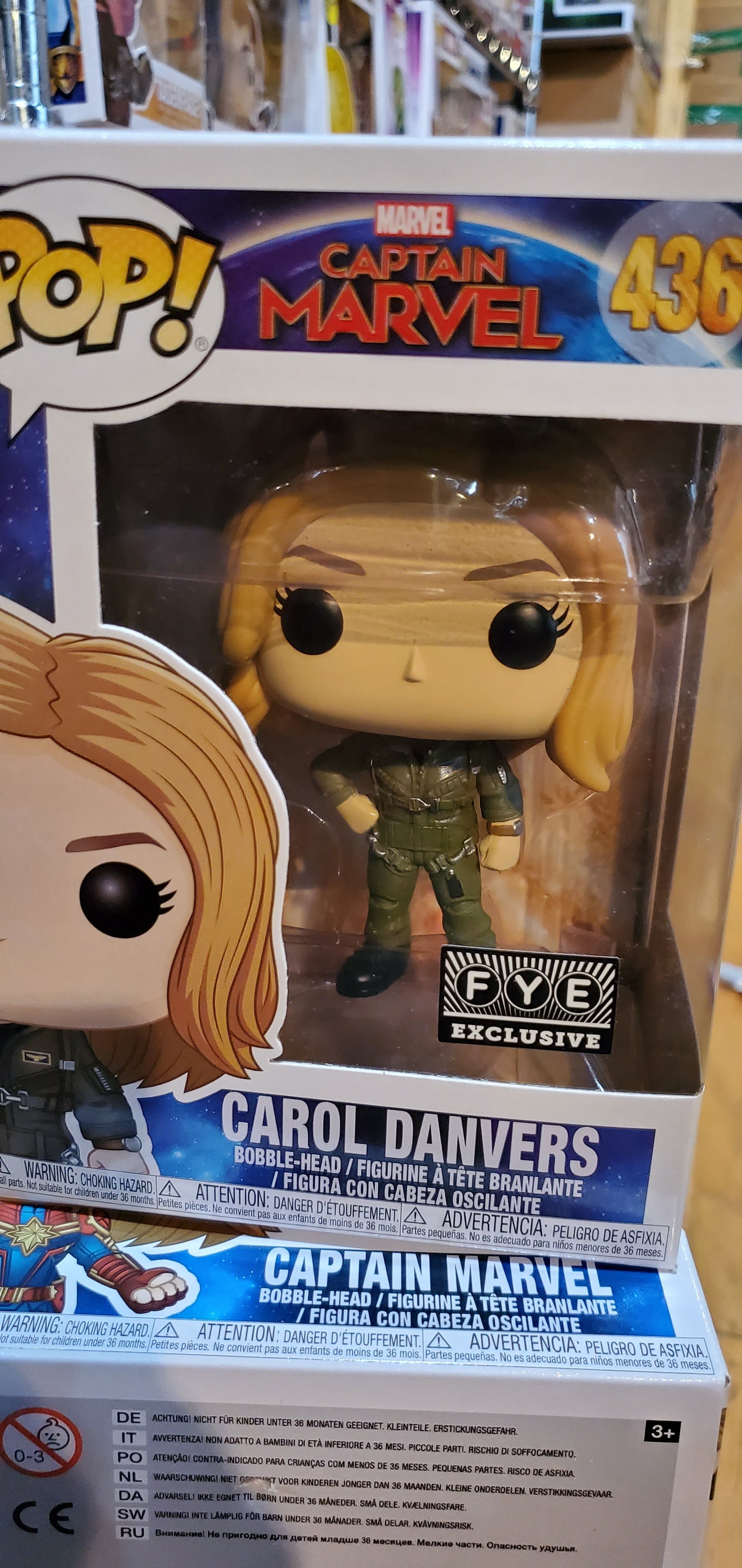 Captain Marvel #436 FYE Funko Pop! Vinyl figure
