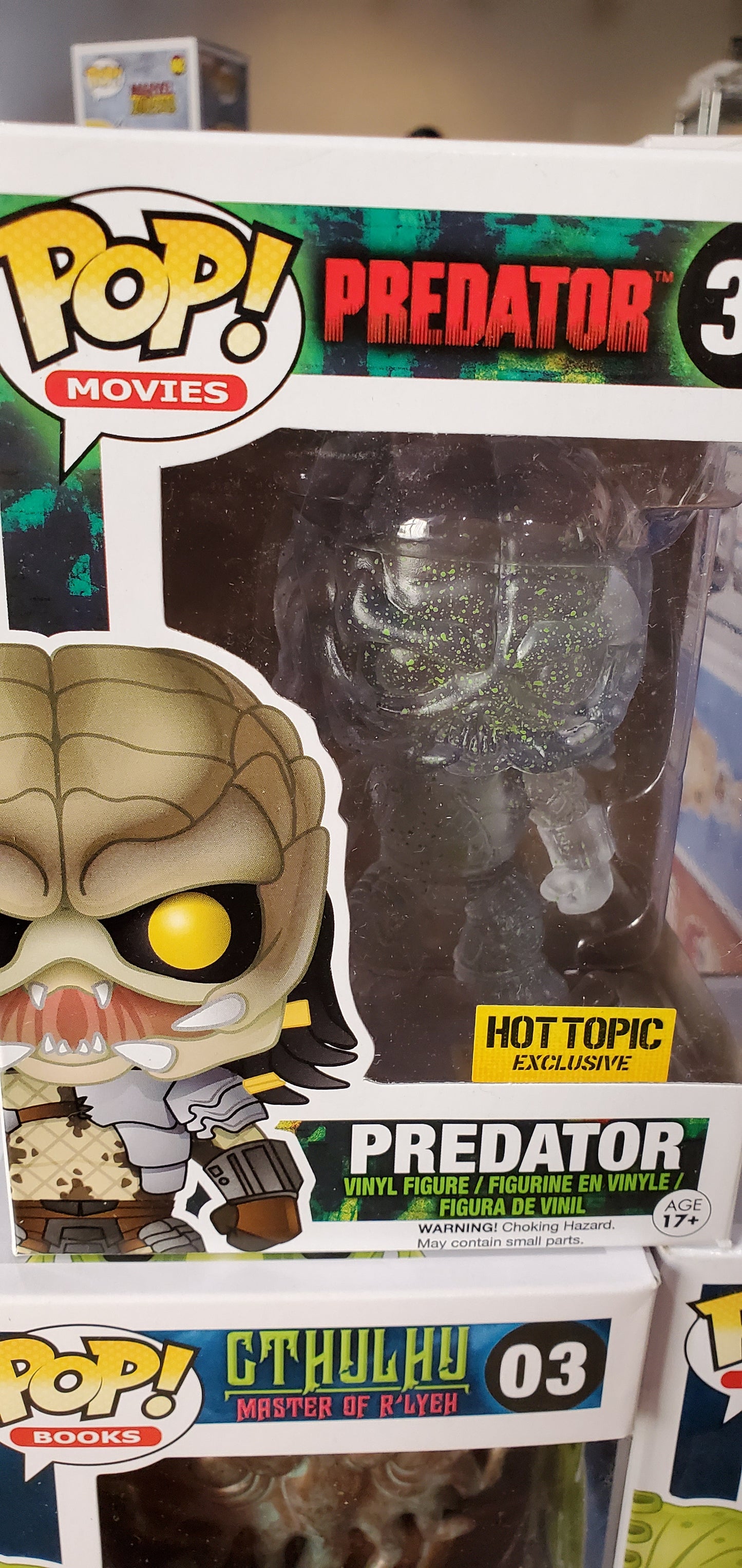 Predator translucent bloody exclusive Funko Pop! vinyl Figure movie