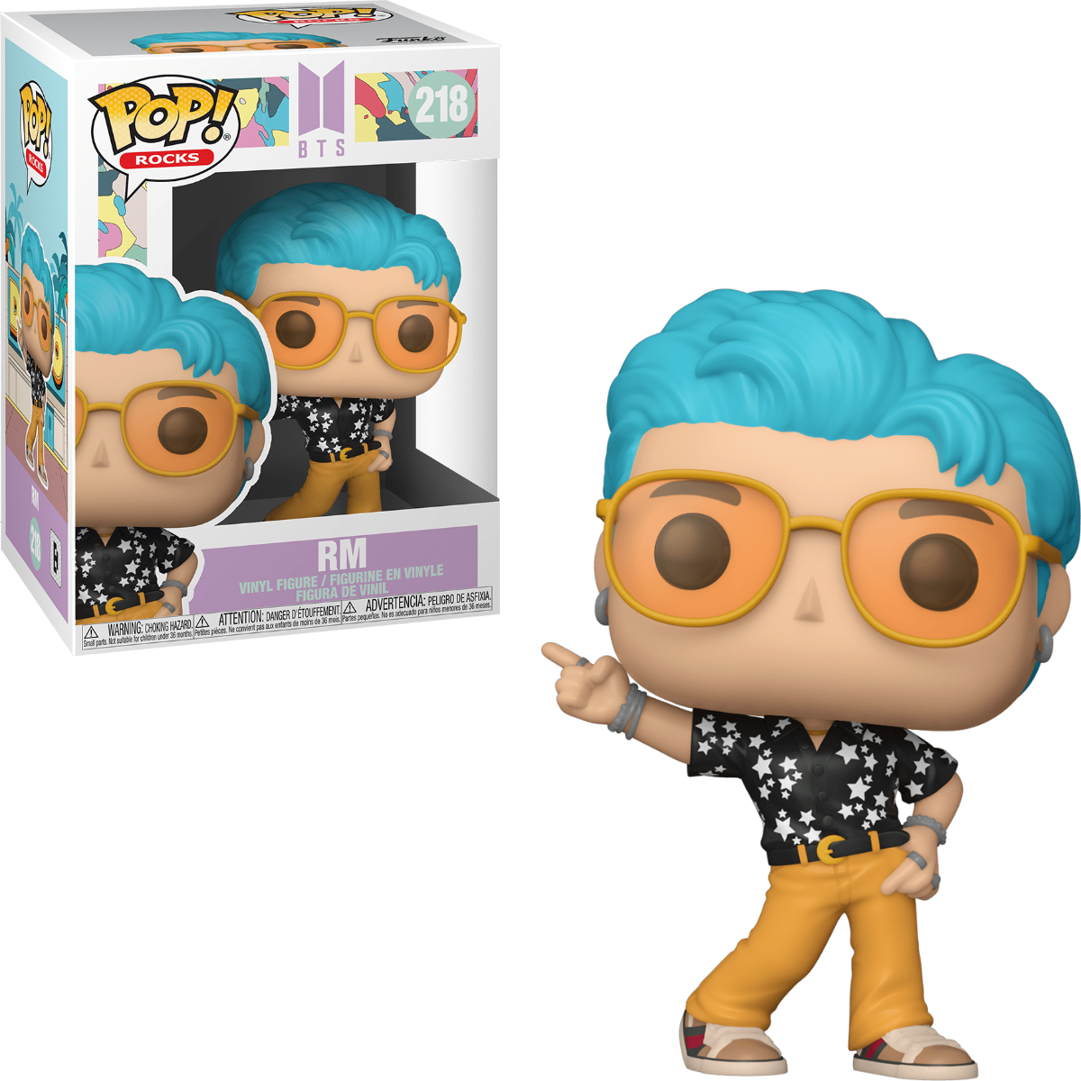 BTS - Dynamite - RM #218 - Funko Pop! Vinyl Figure (Rocks)
