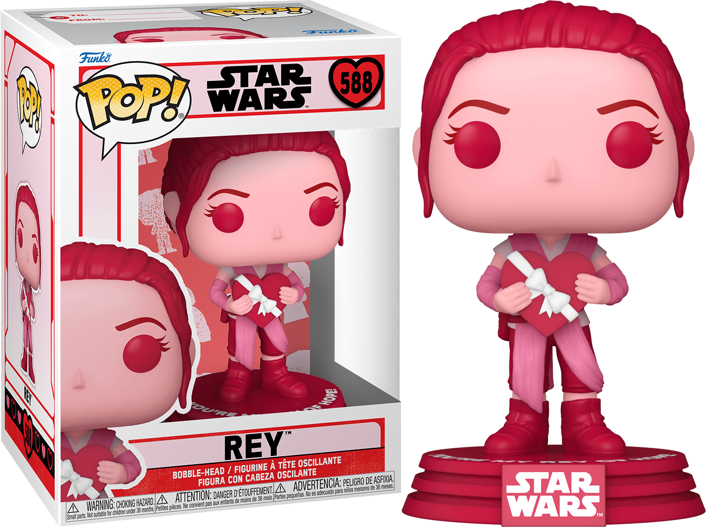 Star Wars - Valentine Rey #588 - Funko Pop! Vinyl Figure
