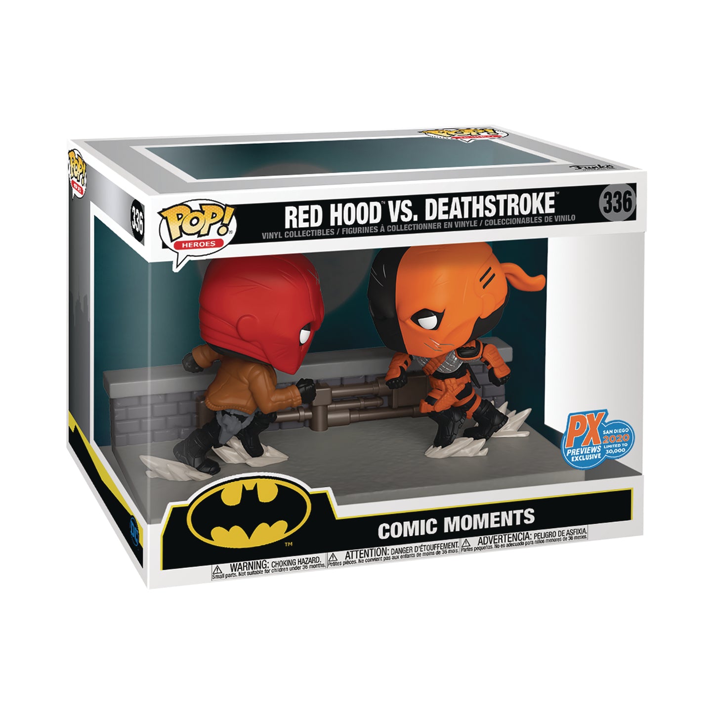 Red Hood vs Deathstroke SDCC 2 pack moment Funko Pop Vinyl Figure