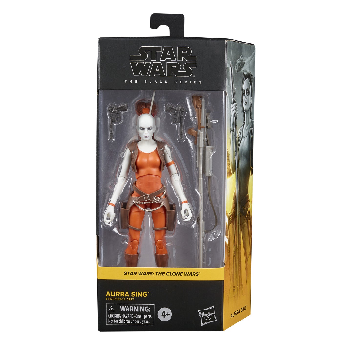 Star Wars Clone Wars Aurra Sing Black Series action figure