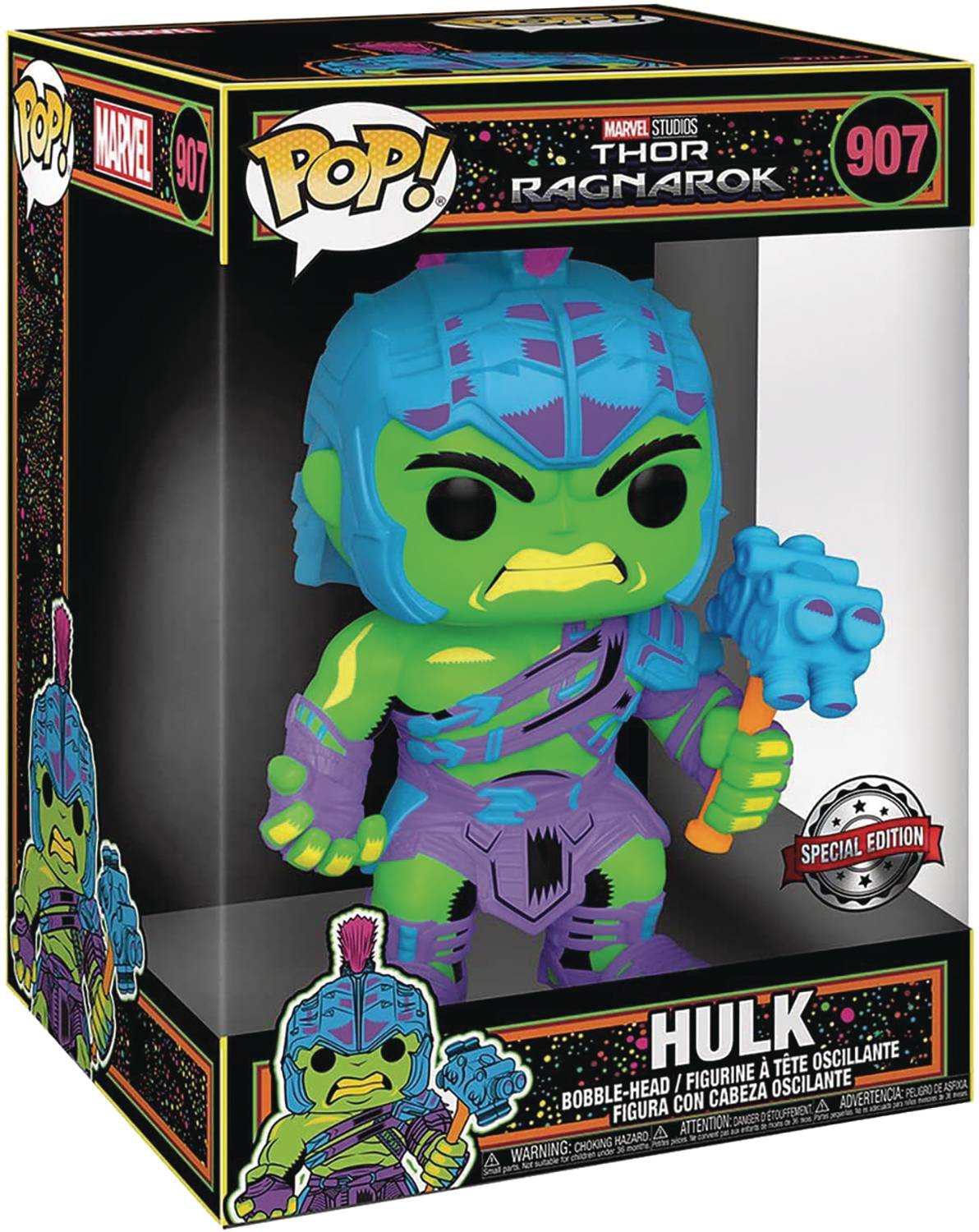 Blacklight Hulk 10 inch exclusive Funko Pop! Vinyl figure Marvel