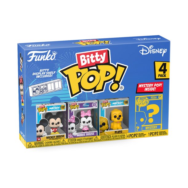 Disney Mickey Bitty Pop 4 Pack Funko Pop! Vinyl Figure