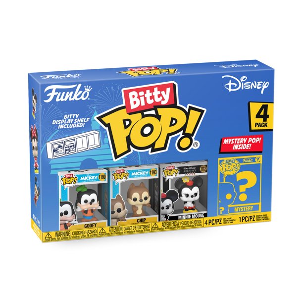 Disney Goofy Bitty Pop 4 Pack Funko Pop! Vinyl Figure