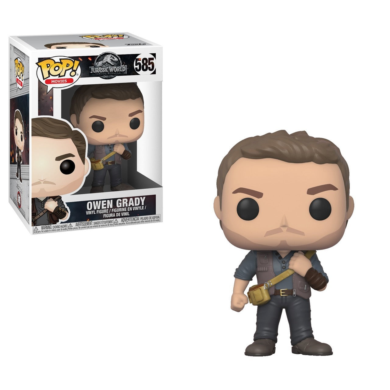 Jurassic World Owen Grady Funko Pop! Vinyl figure world