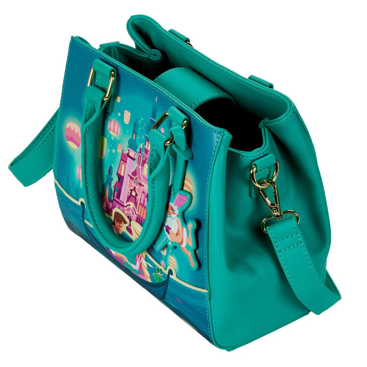 Disney Tangled I See the Light Crossbody Purse rapunzel Mini Backpack by Loungefly