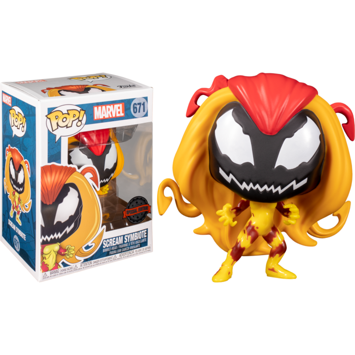 Marvel Scream Symbiote exclusive Funko Pop! Vinyl figure venomized