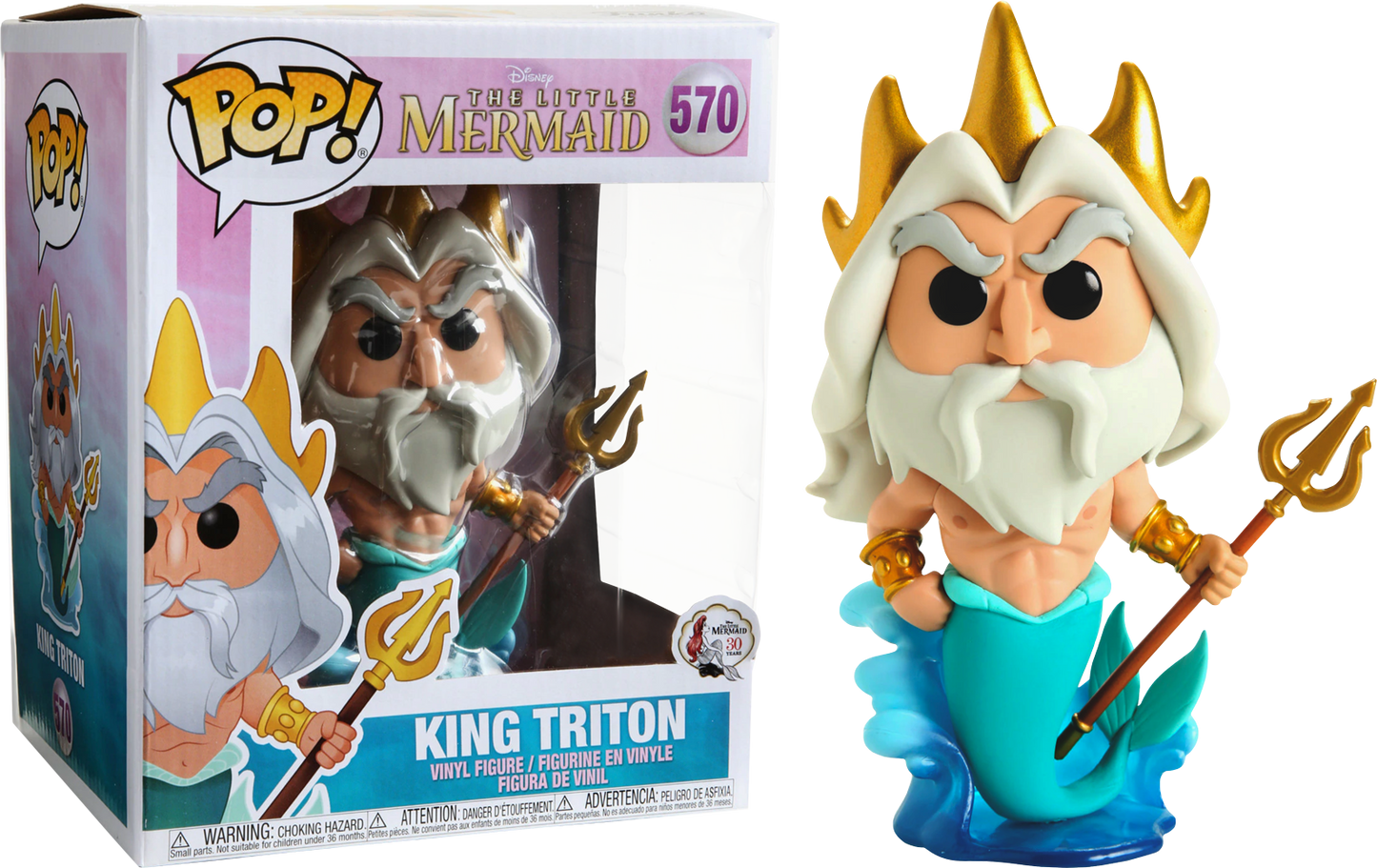 Disney King Triton exclusive Funko Pop! Vinyl figure