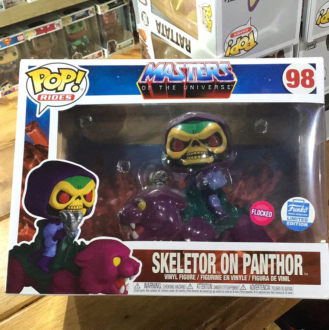 MOTU Skeletor on Panthor Figure Funko Pop! Vinyl Ride cartoon