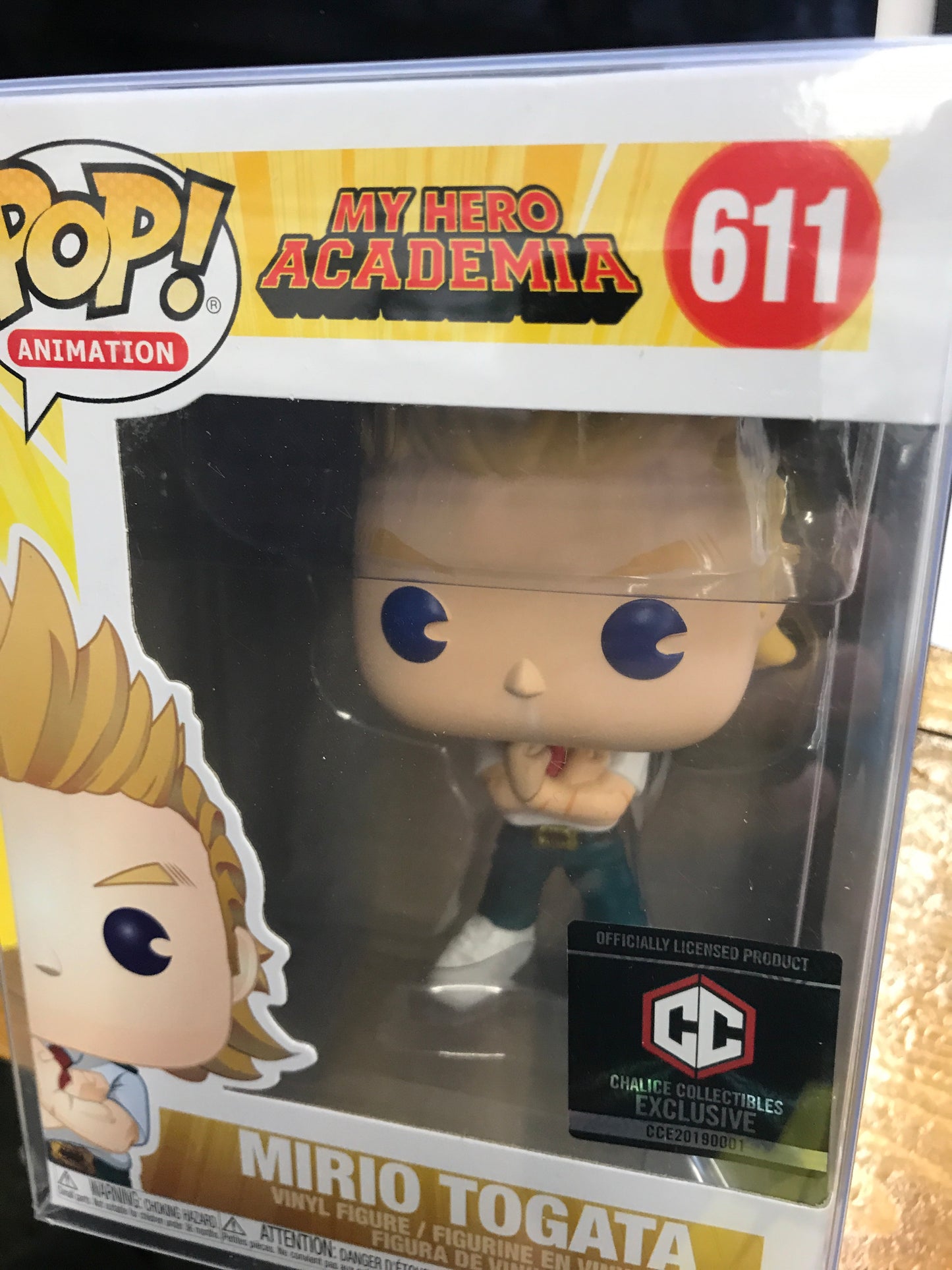 MHA Mirio Togata exclusive Funko Pop! Vinyl figure anime