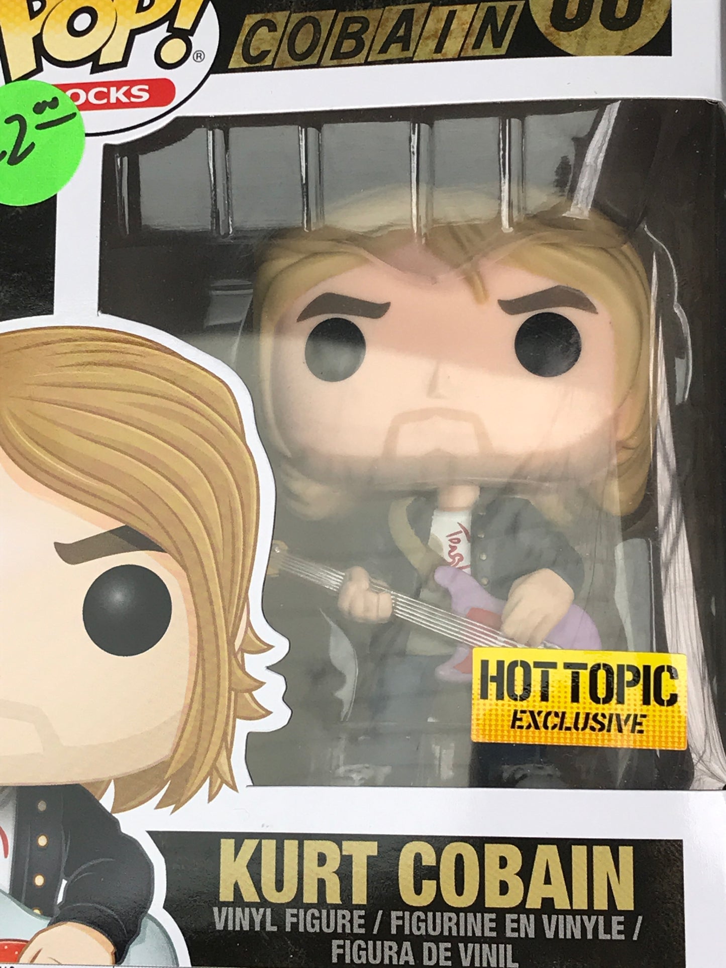 Kurt Cobain Hot Topic Rocks Funko Pop! Vinyl figure