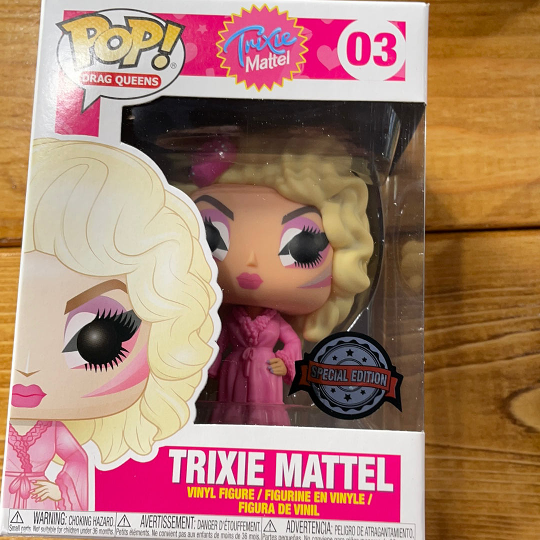 Drag Queen Trixie Mattel exclusive Funko Pop! Vinyl figure icons
