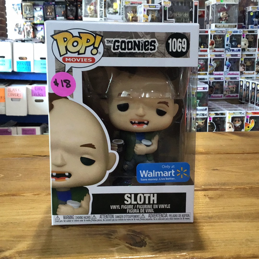 The Goonies Sloth 1069 Exclusive Funko Pop! Vinyl figure movie