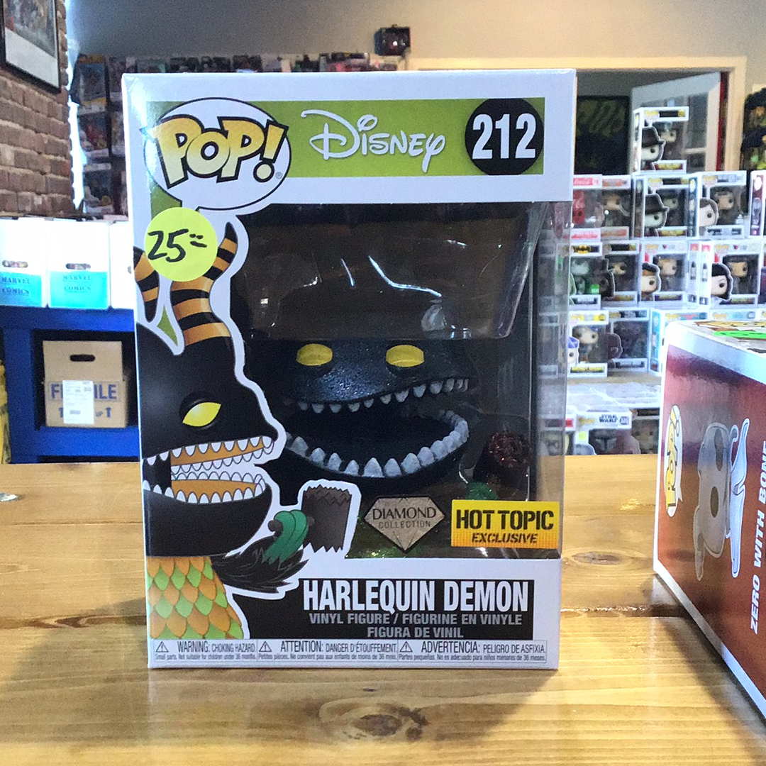 Disney NBC Diamond Harlequin Demon Exclusive Funko Pop! Vinyl Figure