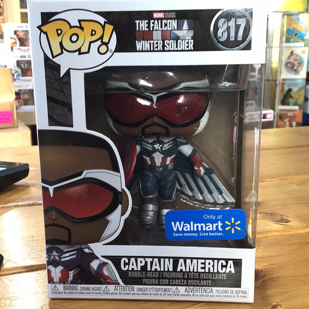 Falcon Winter Soldier Captain America Exclusive Funko Pop! Vinyl figure