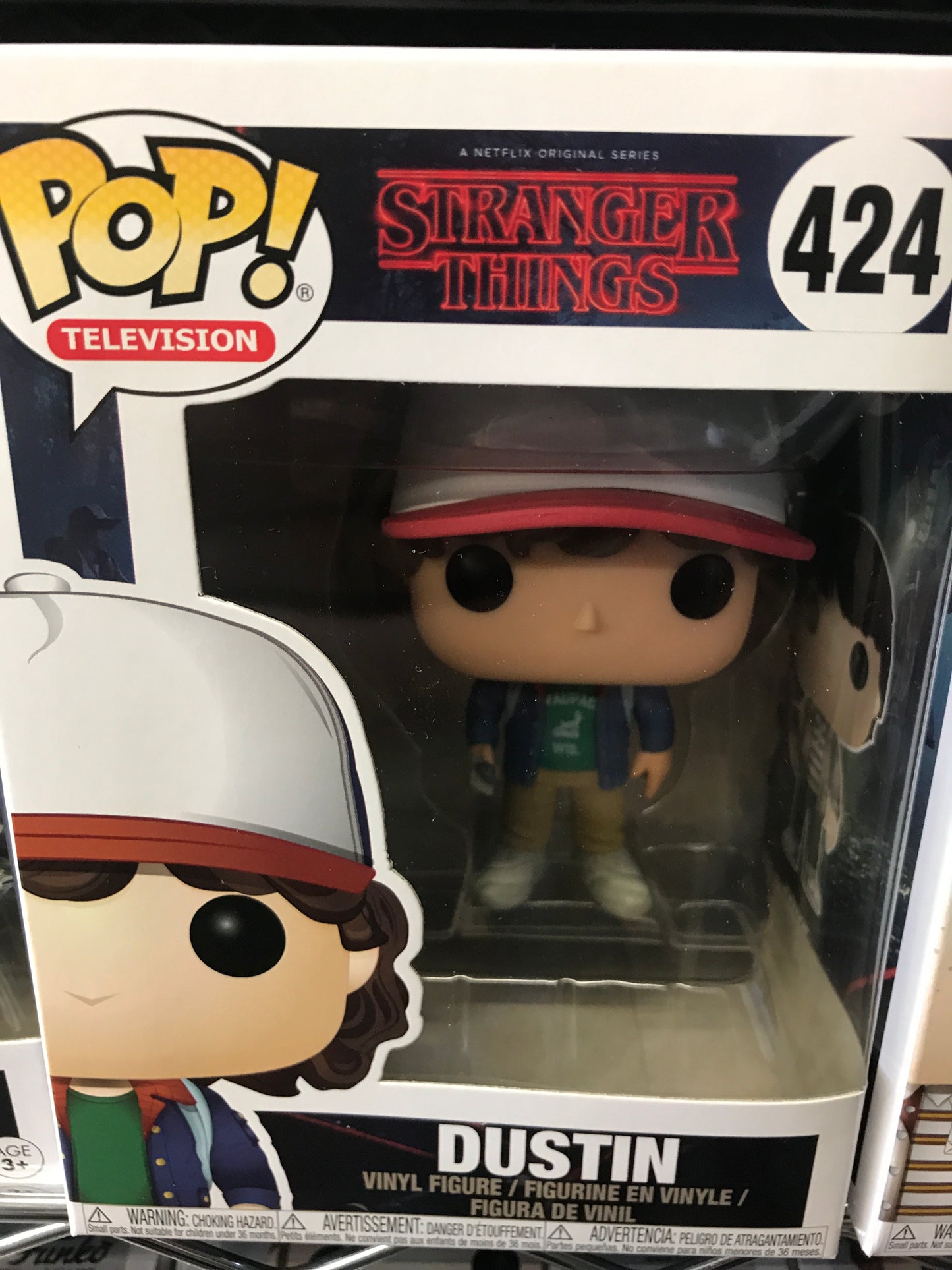Stranger Things - Dustin with Compass #424 - Funko Pop! Vinyl Figure (Television)